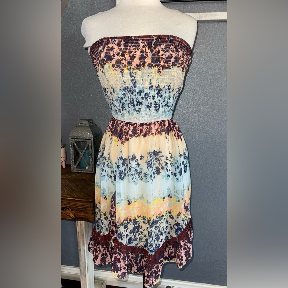 Bebe Strapless SunDress